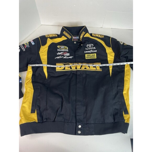 Vintage NEW Nascar Jacket Mens 3XL Matt Kenseth Dewalt JH Design Logo Racing - Picture 3 of 11